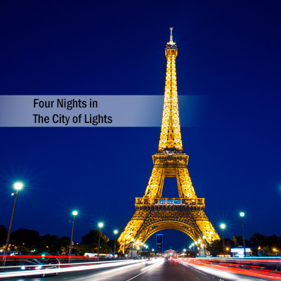 4 Nights in the City of Lights - Enjoy 4 amazing nights in Paris, France, the city of lights, at the Hôtel Plaza Athénéé. Located on the prestigious avenue Montaigne, this legendary hotel offers Parisian splendor with their famous art of hospitality. Subject to availability based on request. Airfare not included.