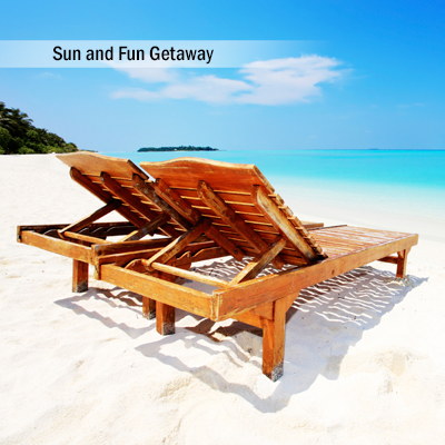 SUN AND FUN GETAWAY - Enjoy all that Myrtle Beach, SC has to offer. Shopping, dining, the beach, golf, shows and more await you when you explore this East Coast entertainment mecca. Vacation includes hotel accommodations for two for 3 days and 2 nights. Airfare not included. Subject to availability based on date of request and peak season blackouts.